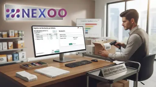 ¿Cómo registrar la devolución de un producto defectuoso?